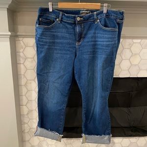 Torrid boyfriend crop jeans 18